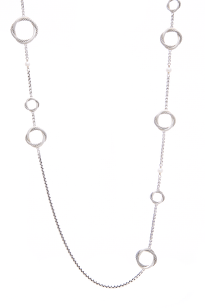 Pearl Infinity Necklace