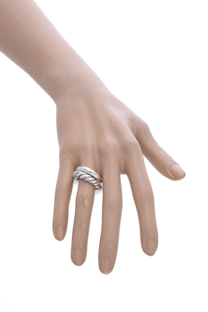 Pure Form Stacking Rings - Size 8