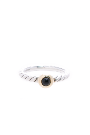 David-Yurman-Onyx-Petit-Cable-Ring- Size-7.75-289629