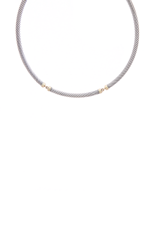 Cable Choker Necklace