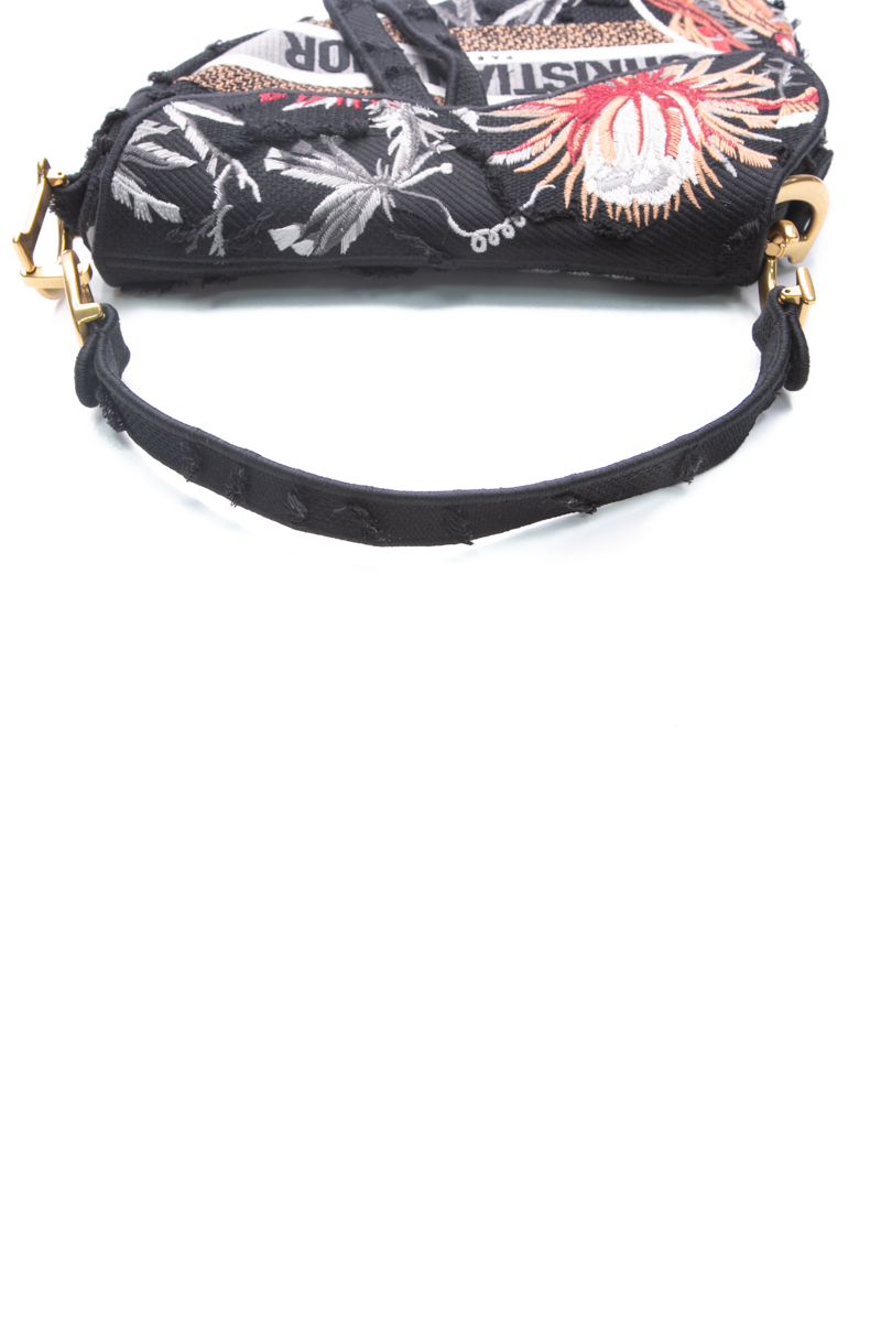 Embroidered Saddle Bag