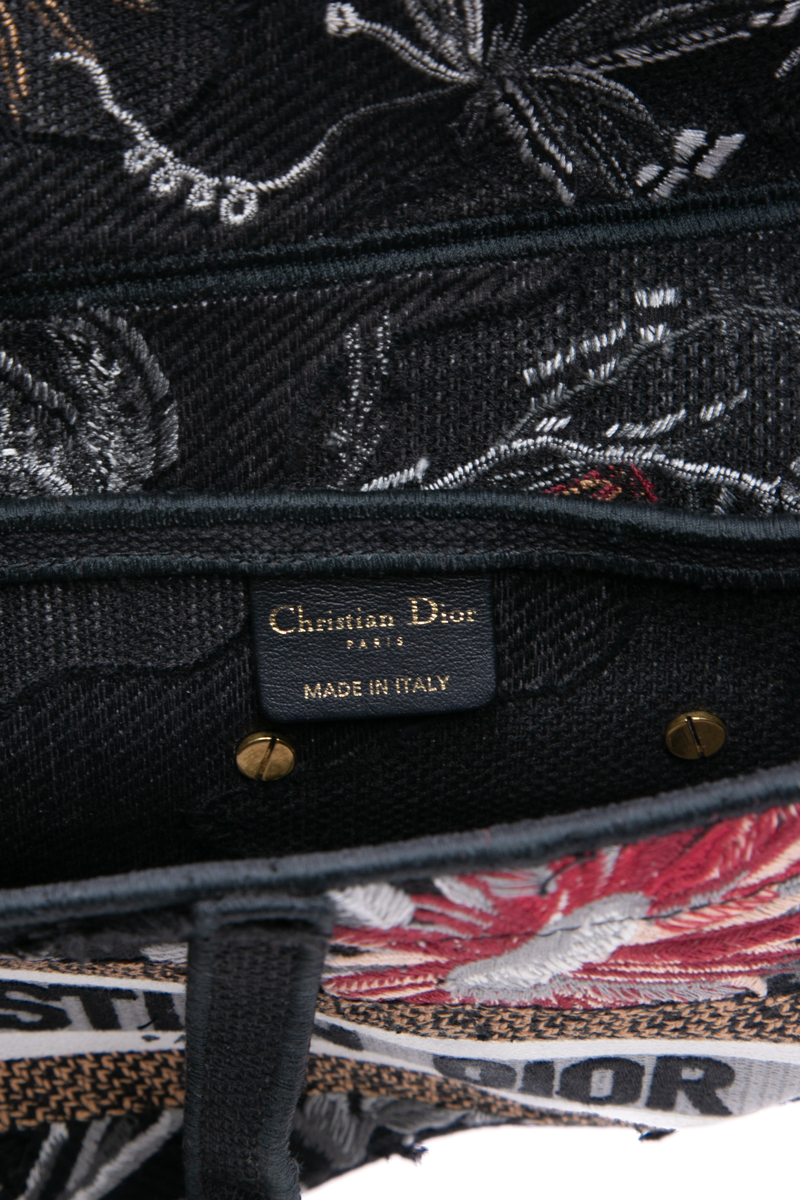 Embroidered Saddle Bag