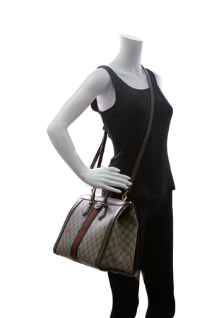 Ophidia Medium Top Handle Bag