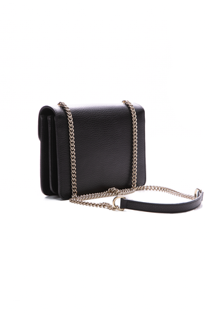 Dollar Interlocking G Small Flap Bag