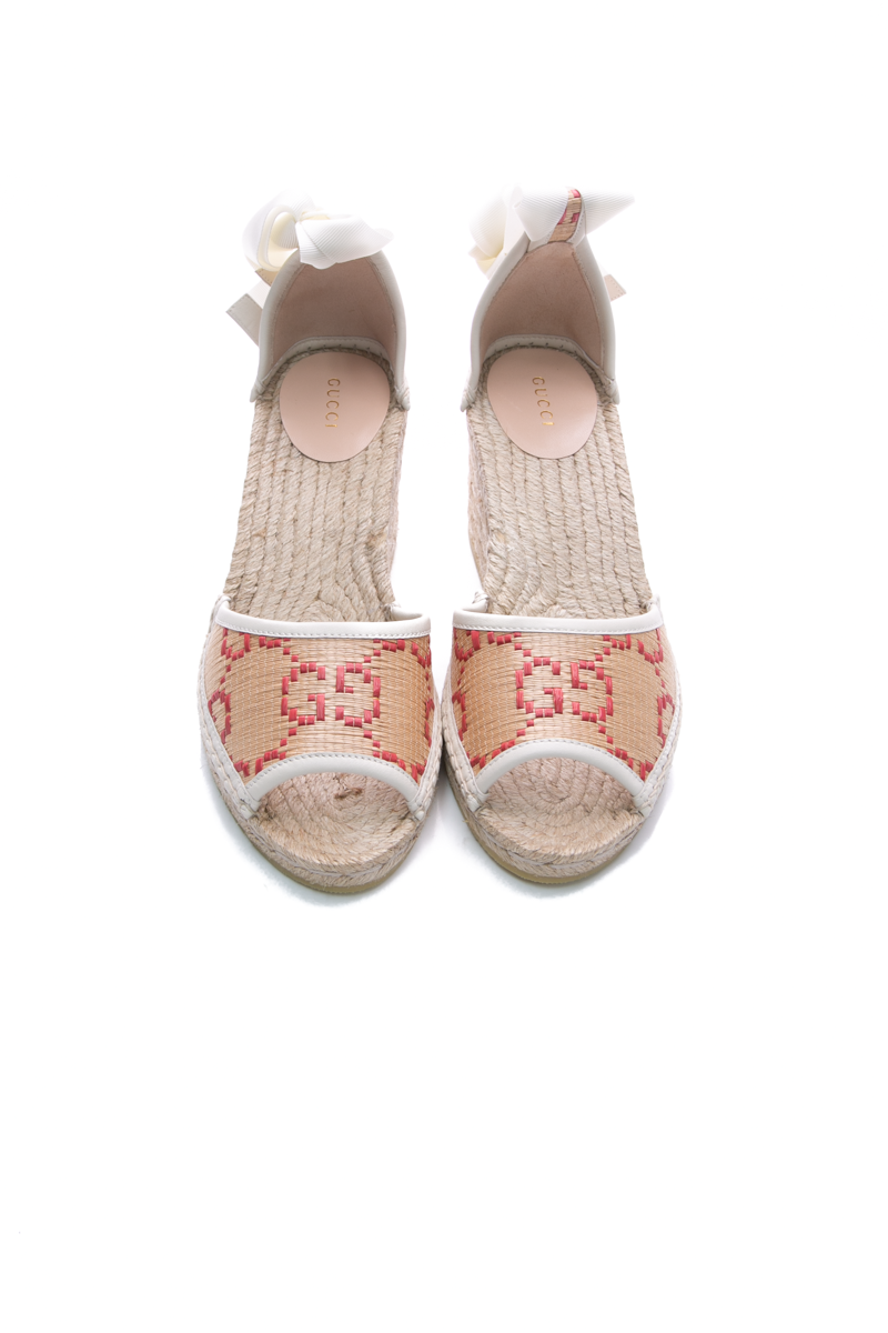 Gucci-GG-Wedge-Espadrille-Sandals- Size-40-289441