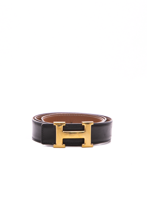 H Buckle Reversible 32mm Belt - Size 38