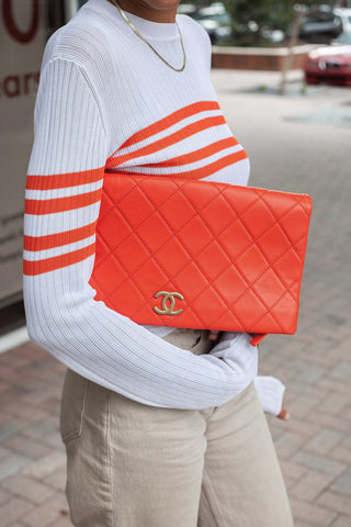 Chanel  Foldover Clutch