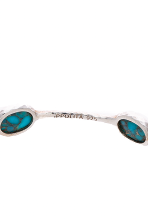 Turquoise Rock Candy 5 Stone Bangle