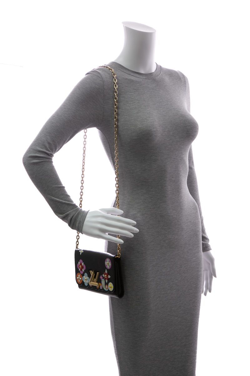 Mechanical Flowers Twist Wallet On Chain Bag