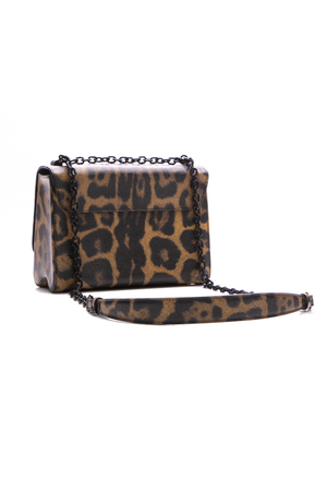 Leopard Wild Animal Twist MM Bag