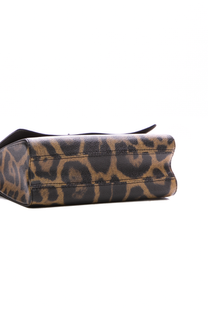 Leopard Wild Animal Twist MM Bag