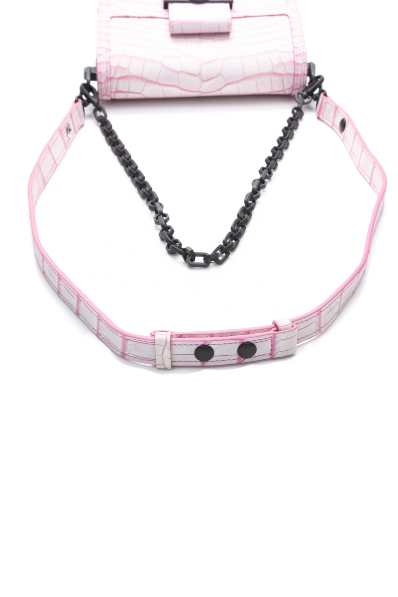 Matte Alligator Dauphine Bag