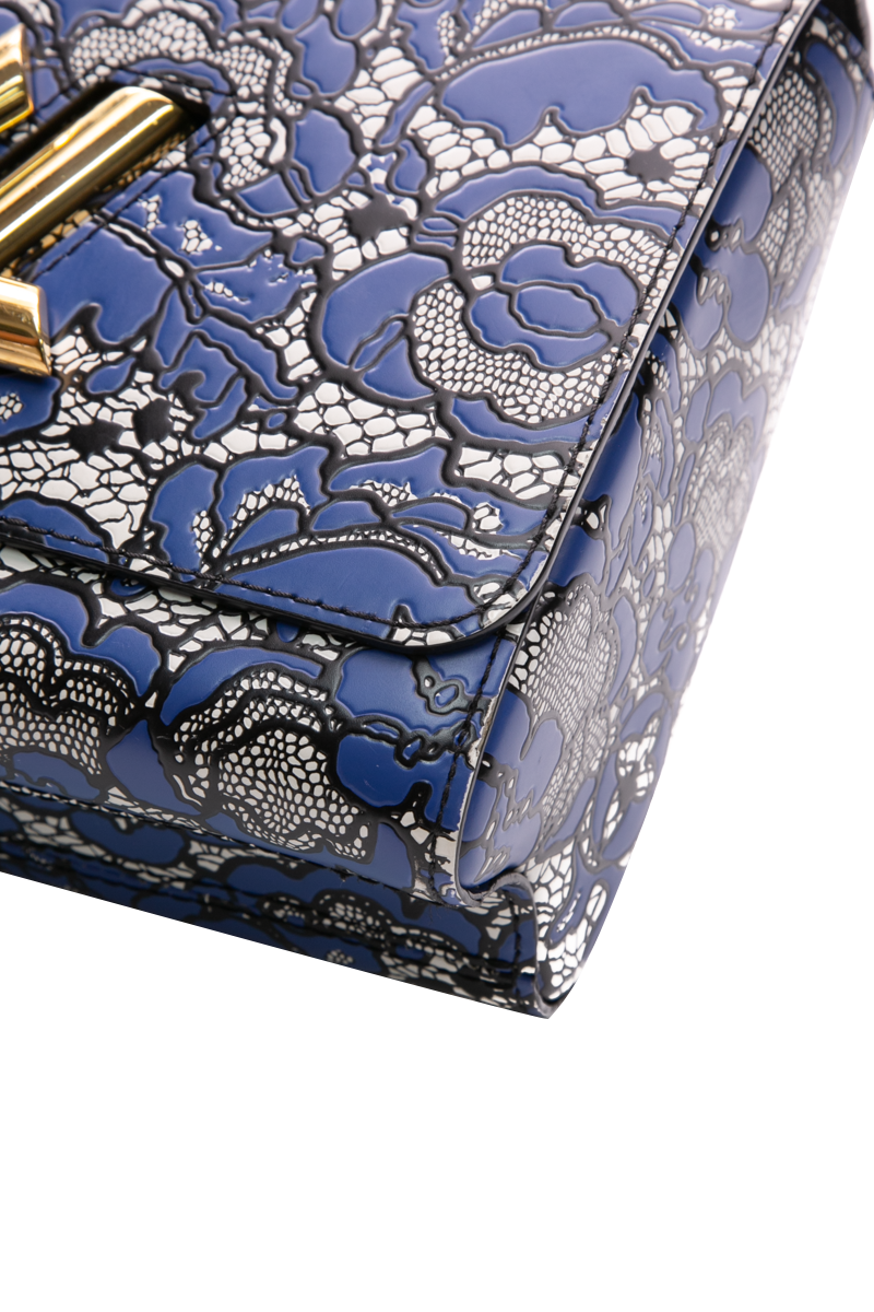 Floral Lace Twist MM Bag