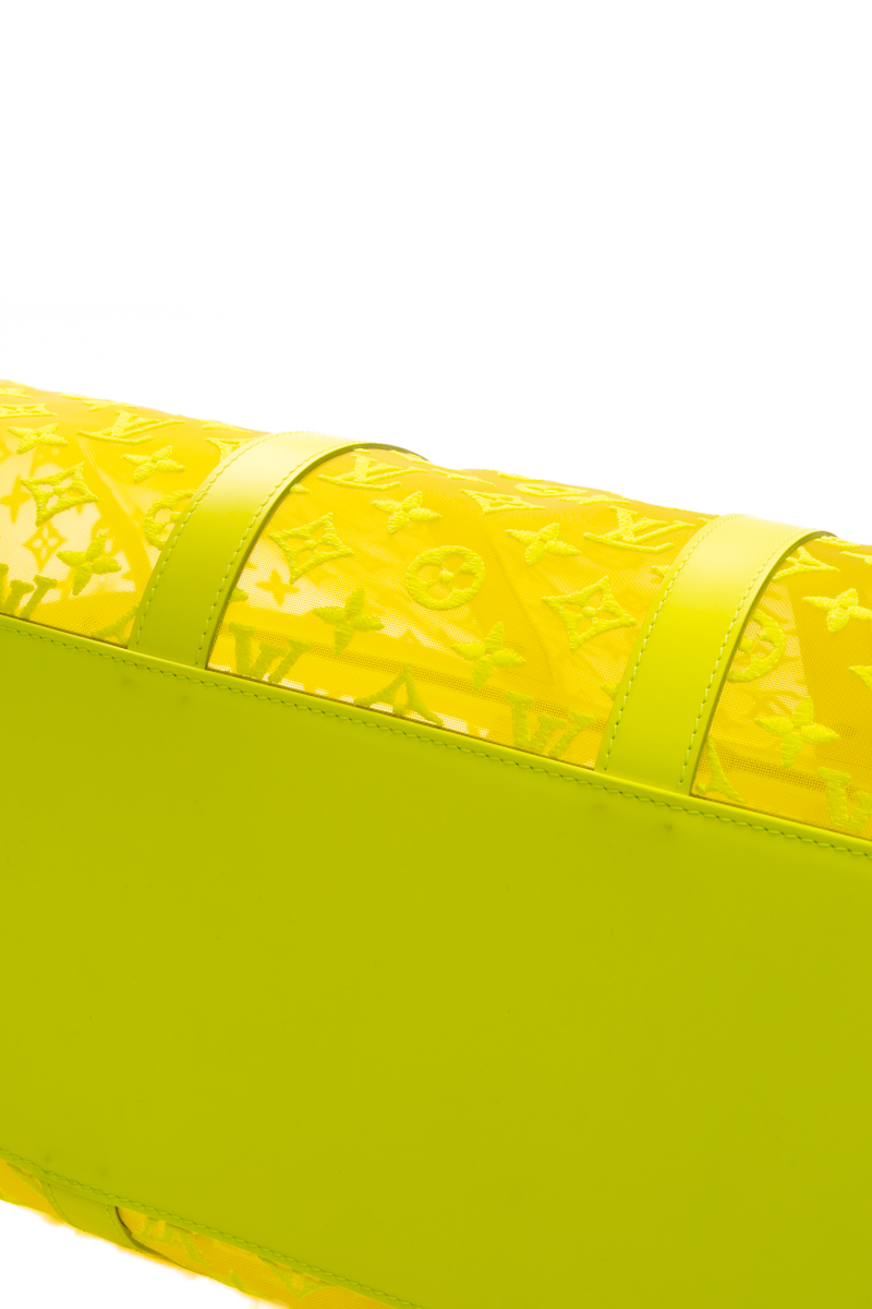 Fluo See Through Keepall 50 Bandouliere