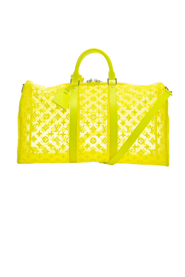 Louis Vuitton Fluo See Through Keepall 50 Bandouliere - Couture USA