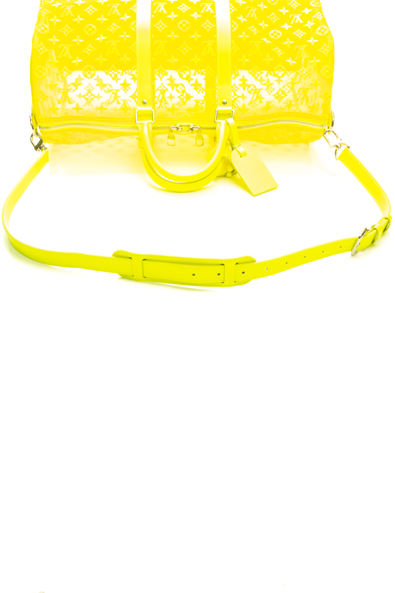 Fluo See Through Keepall 50 Bandouliere