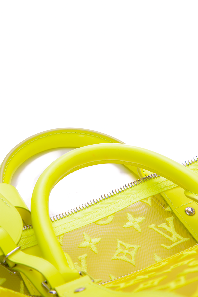Fluo See Through Keepall 50 Bandouliere