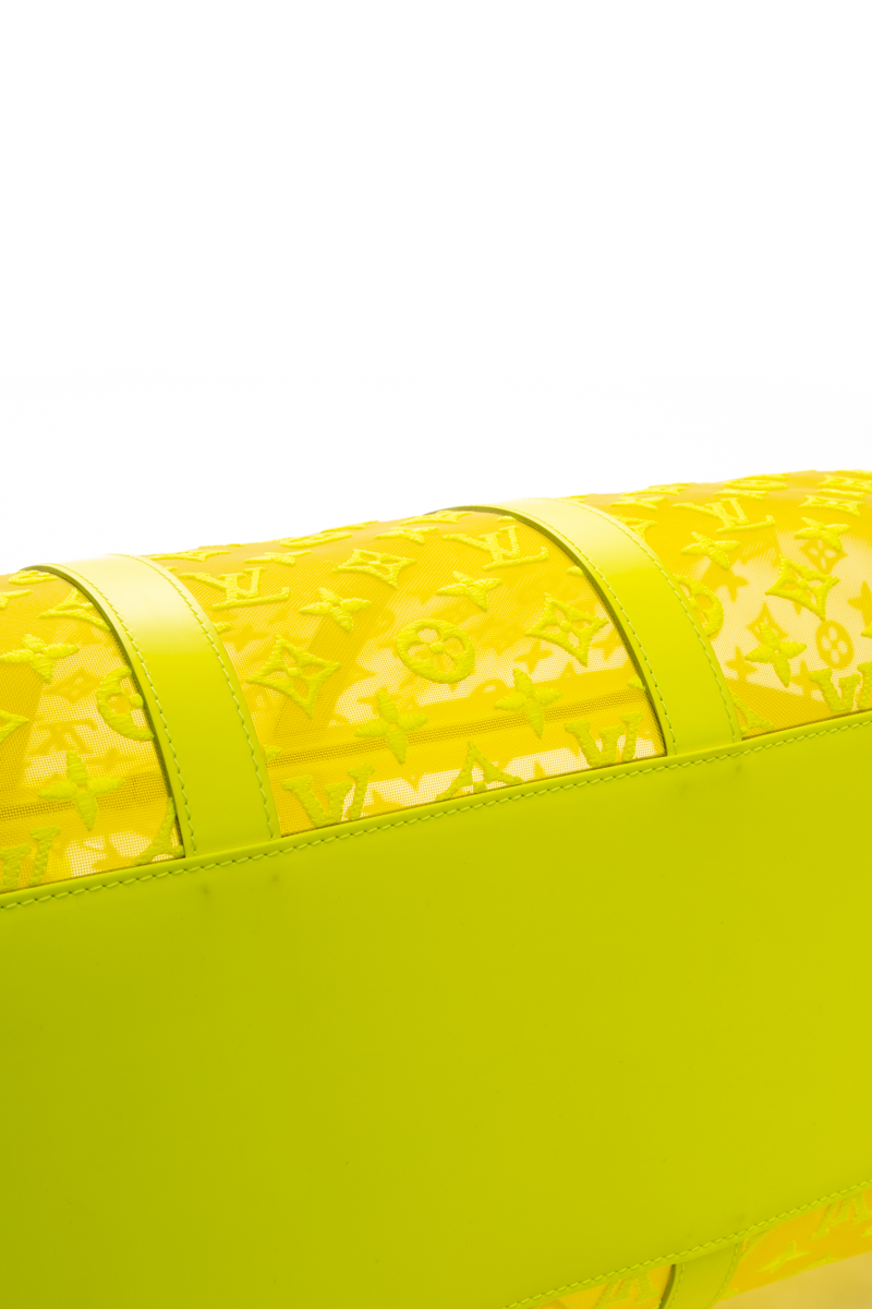 Fluo See Through Keepall 50 Bandouliere