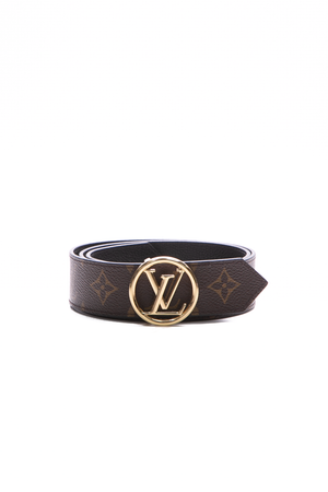 LV Circle 35mm Reversible Belt - Size 30