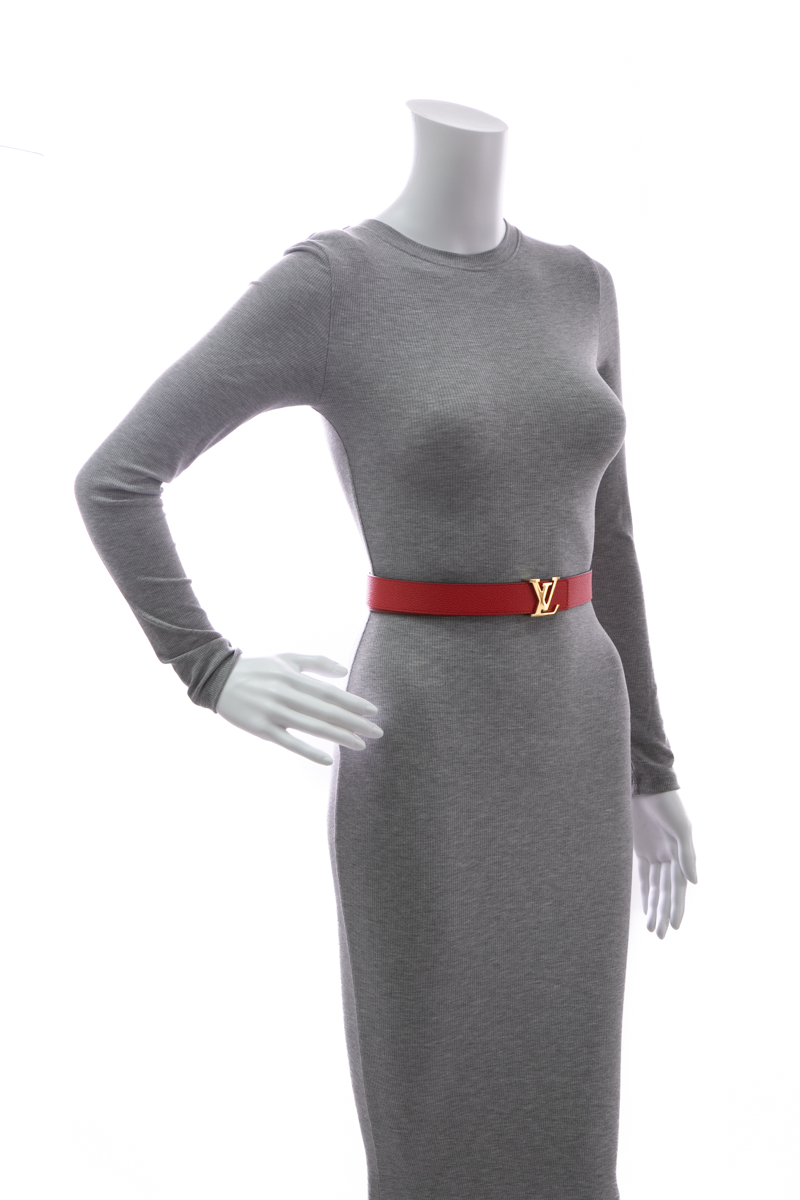 Reversible LV Initiales 30mm Belt - Size 30