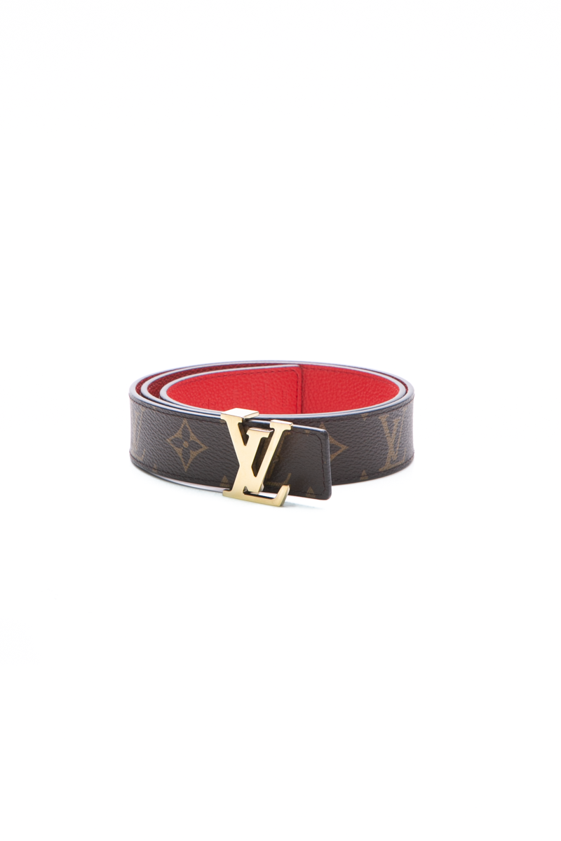 Reversible LV Initiales 30mm Belt - Size 30