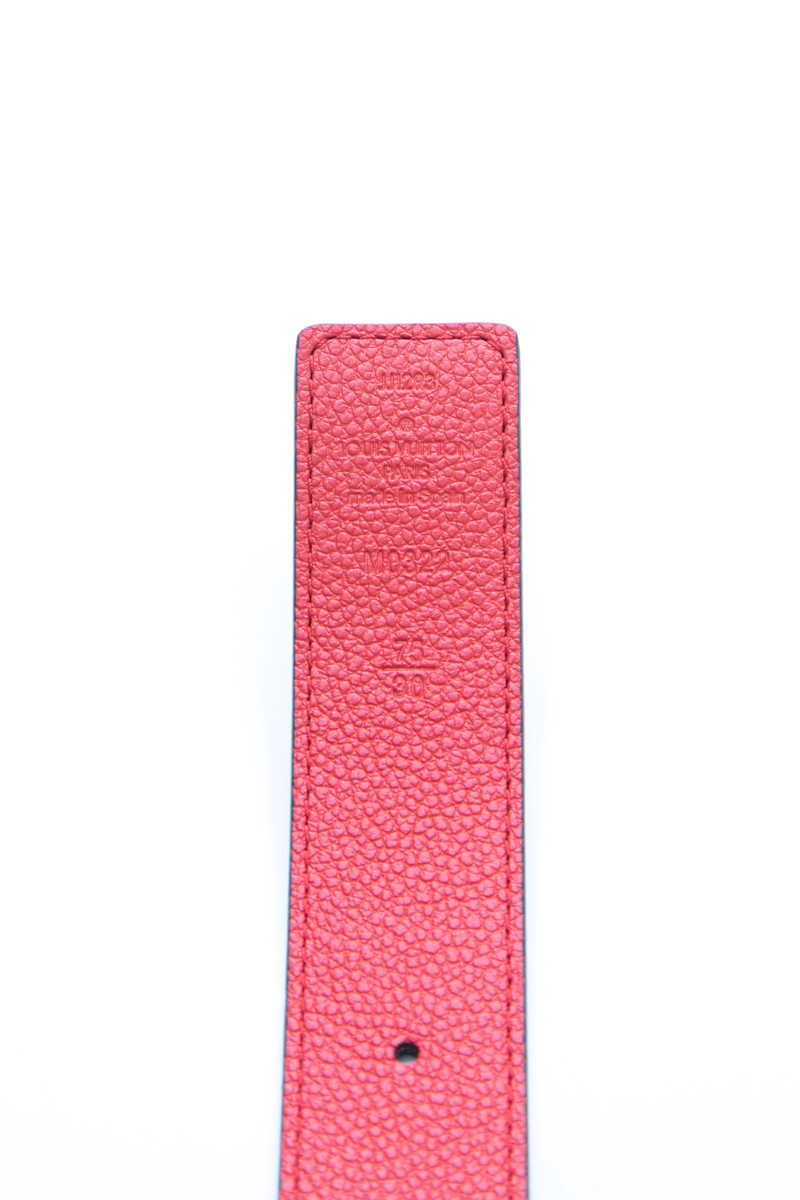 Reversible LV Initiales 30mm Belt - Size 30