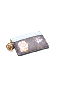 Snow Show LV Charms Card Holder