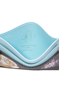Snow Show LV Charms Card Holder
