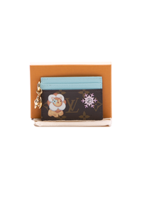 Snow Show LV Charms Card Holder