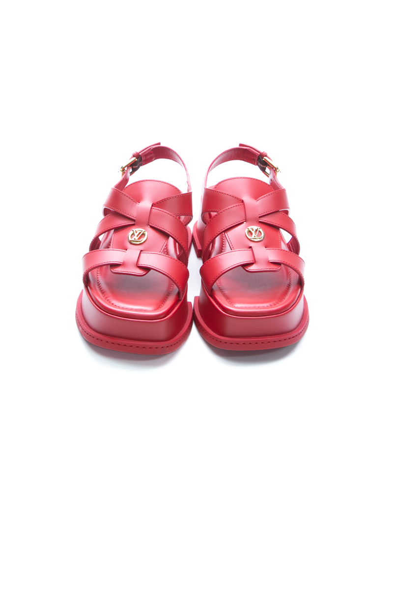 Louis-Vuitton-Maya-Flatform-Sandals- Size-37.5-292507