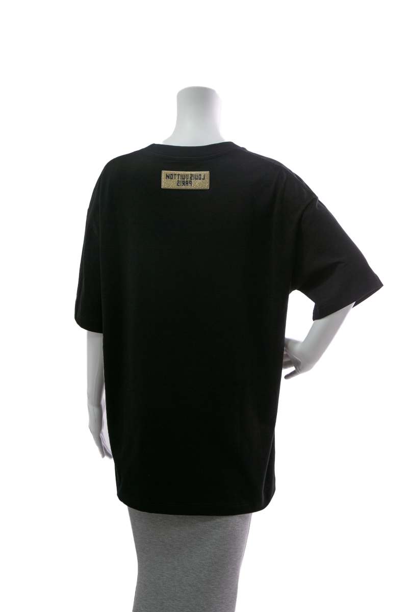 Beaded Logo T-Shirt - Size Large