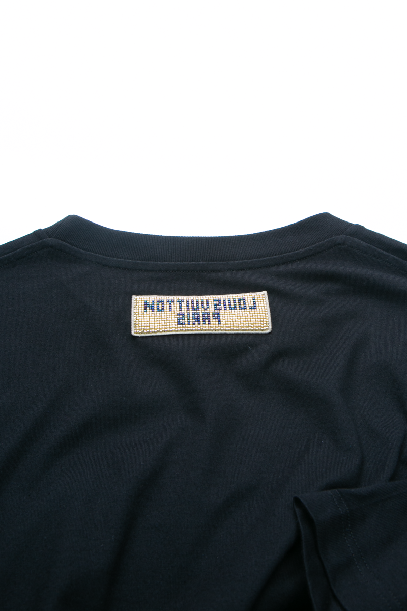 Beaded Logo T-Shirt - Size Large