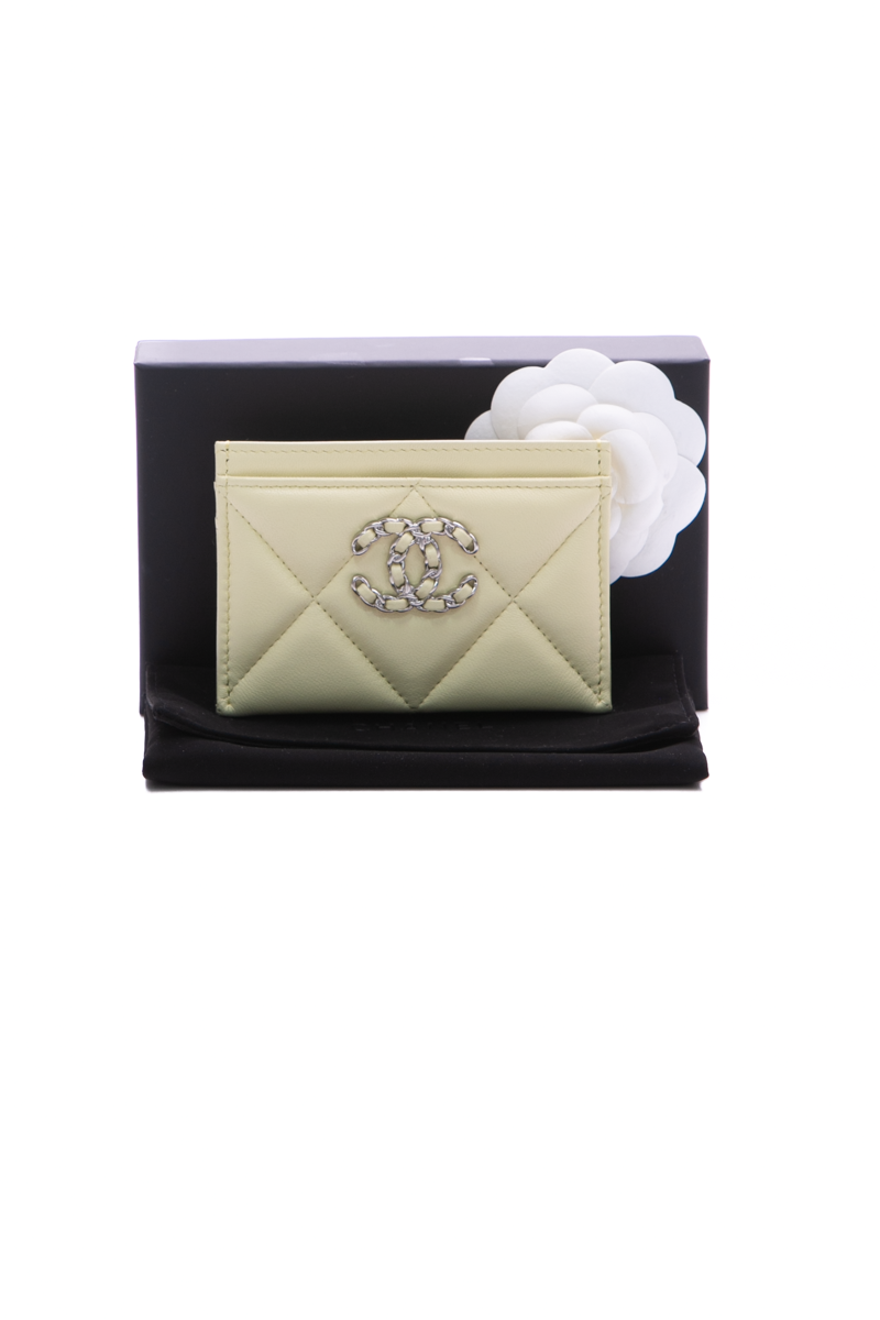 Chanel 19 Card Holder