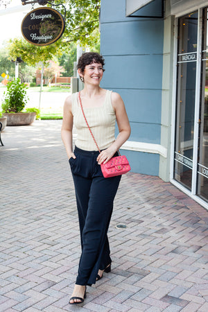 Charms Rectangular Mini Flap Bag