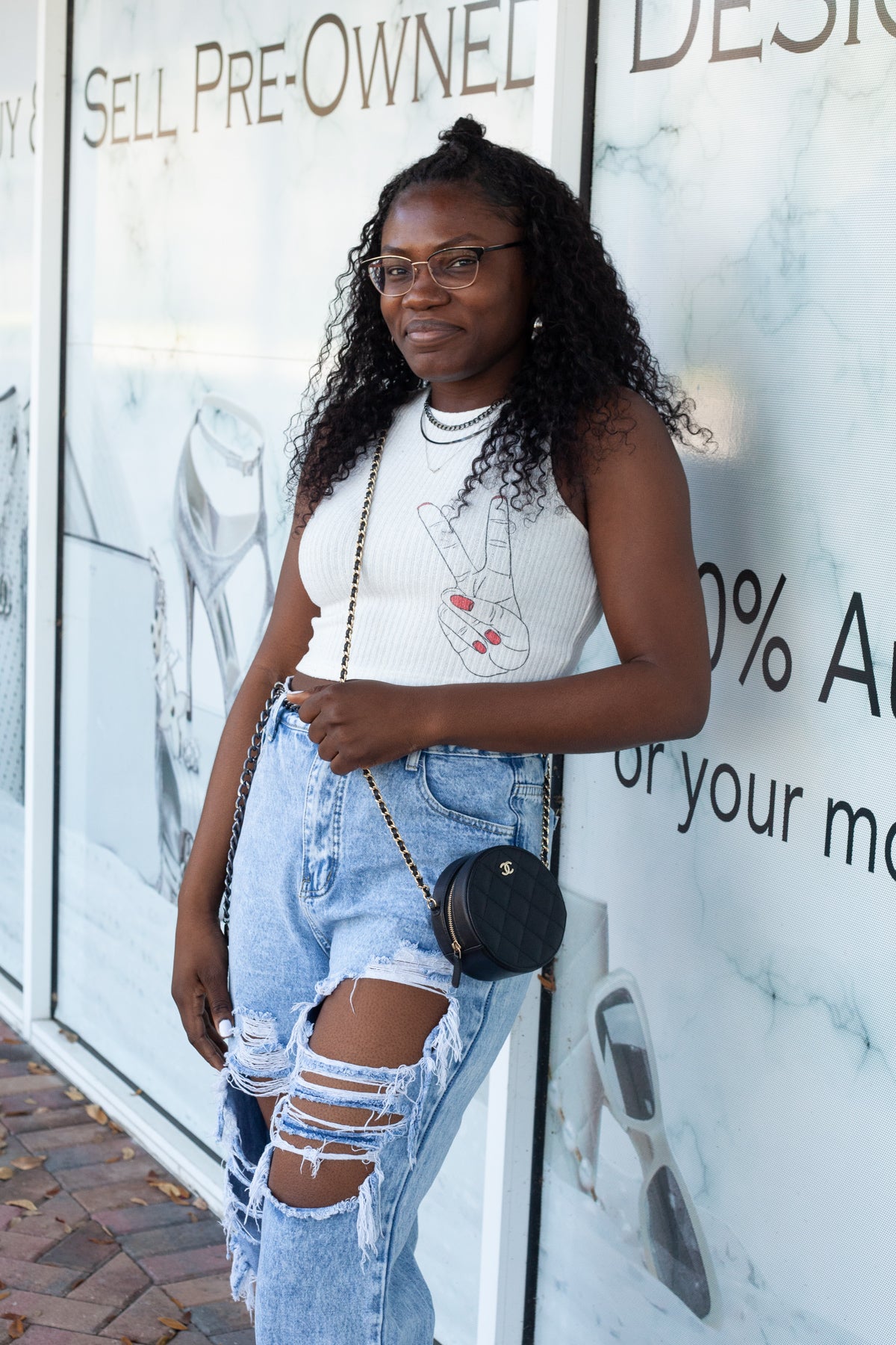 Chanel Round Classic Chain Mini Bag