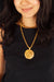 Chanel Vintage Sun Pendant Necklace