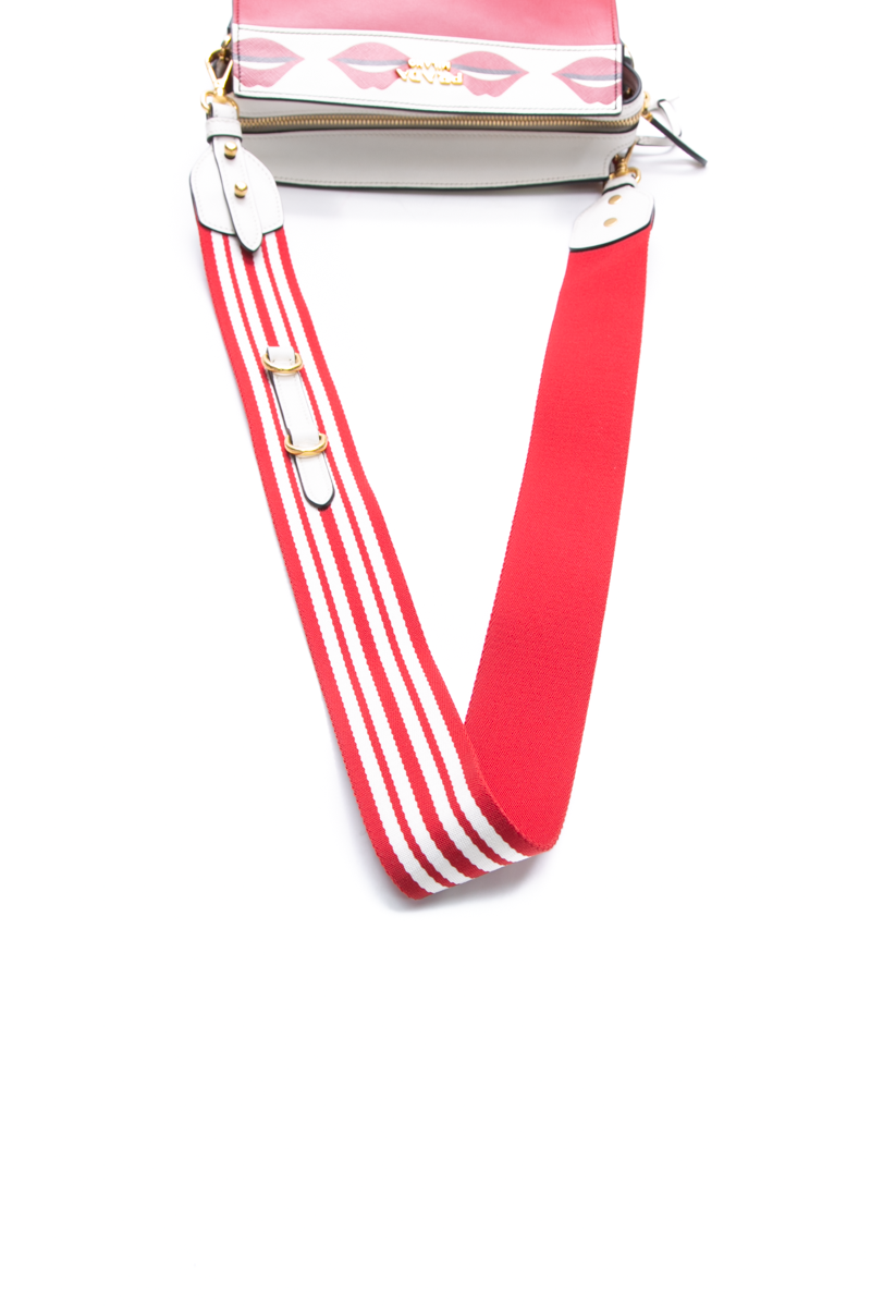 Lip Print Esplanade Bag