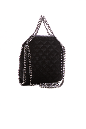 Quilted Falabella Tiny Tote Bag