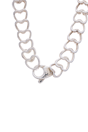 Heart Link Chain Necklace