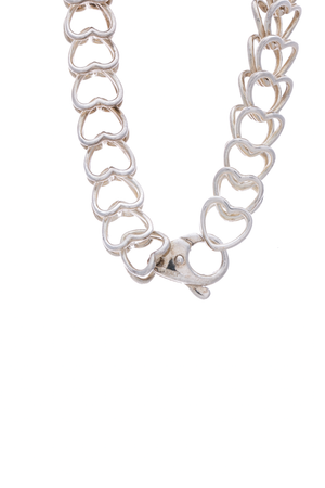 Heart Link Chain Necklace