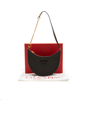 Mini VLogo Signature Hobo Bag