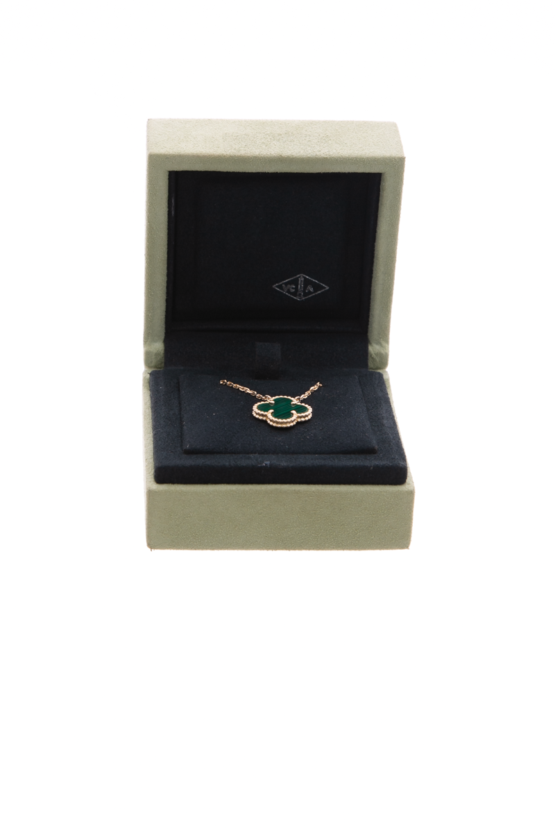 Alhambra Malachite Necklace