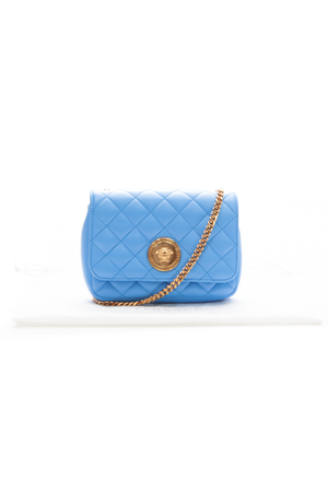 Quilted Medusa Crossbody Bag