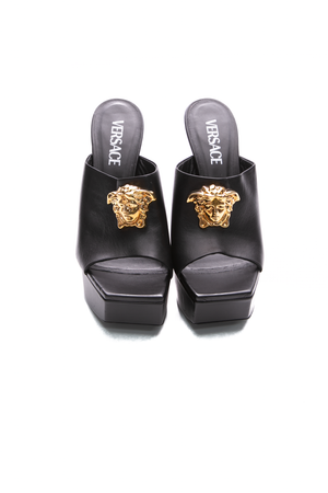 La Medusa Platform Mule Sandals - Size 39.5