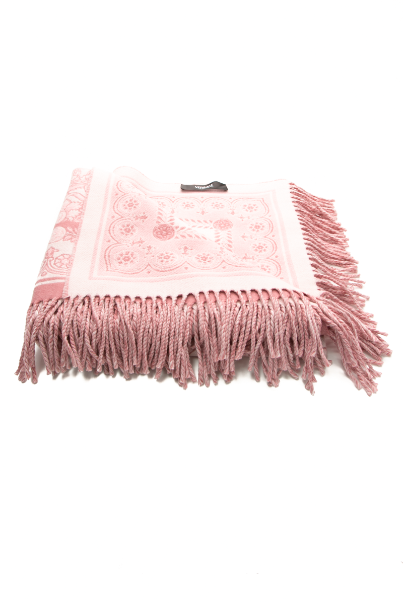 Crete de Fleur Fringed Blanket