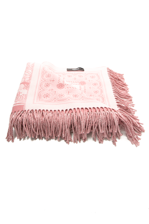 Crete de Fleur Fringed Blanket