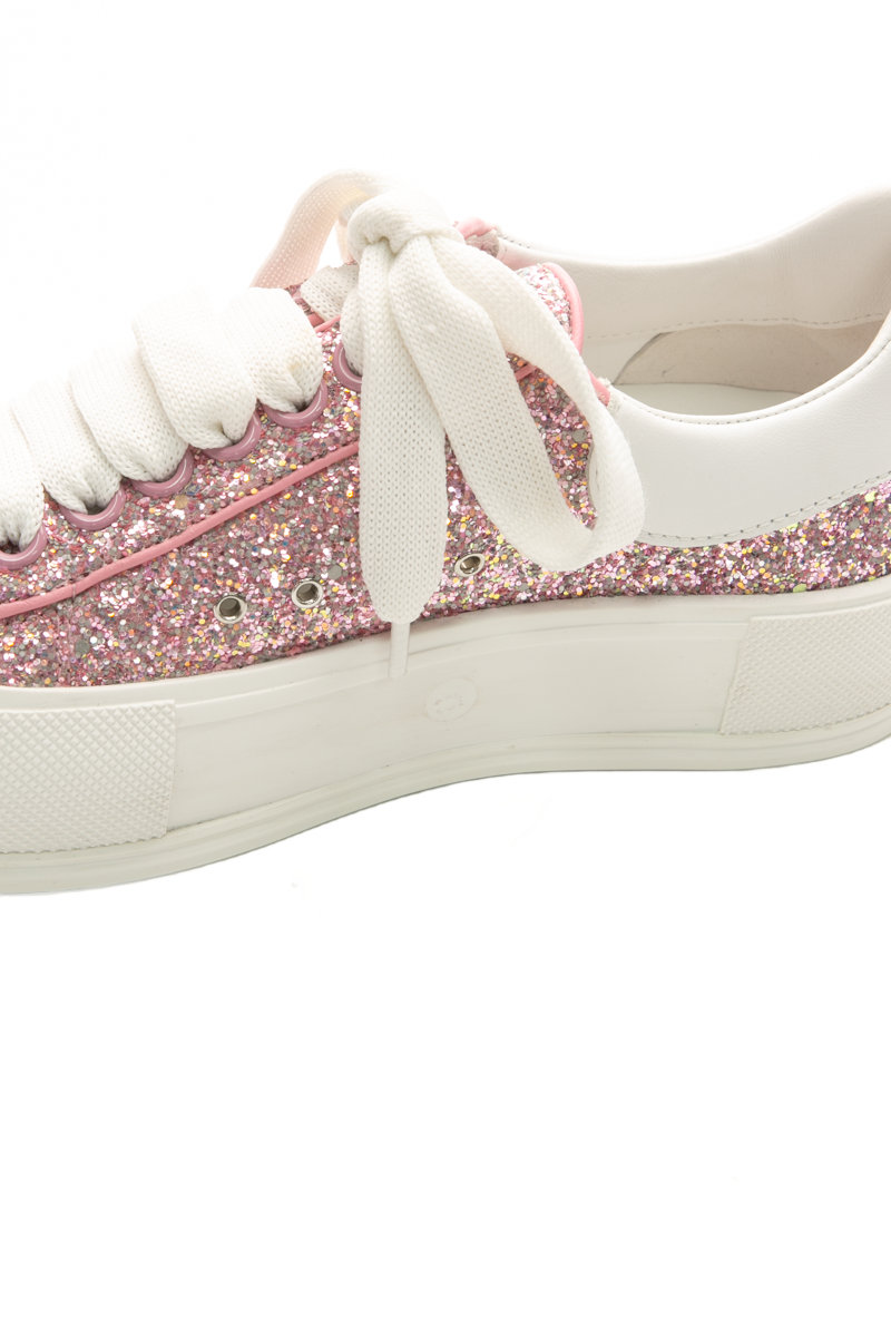 Glitter Platform Sneakers - Size 38.5