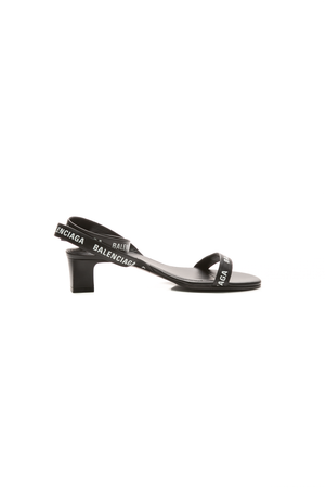 Logo Ankle Strap Sandals - Size 38