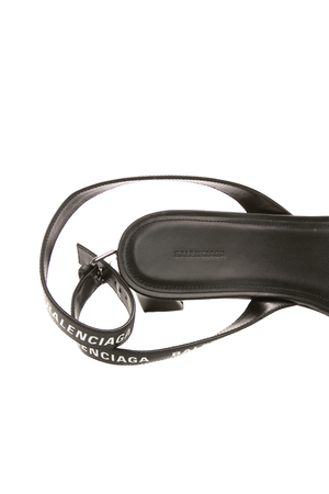 Logo Ankle Strap Sandals - Size 38