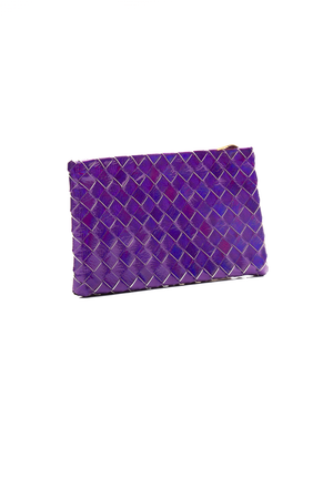 Intrecciato Small Flat Pouch